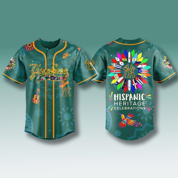 New York Yankees x Hispanic Heritage Jersey 2025 2