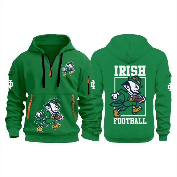 Notre Dame Fighting Irish Leprechaun 2025 Collection Zip Hoodie