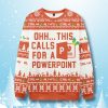 Ohh This Calls For A Powerpoint Ugly Christmas Sweater