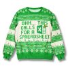 Ohh This Calls For A Spreasheet Ugly Christmas Sweater 2