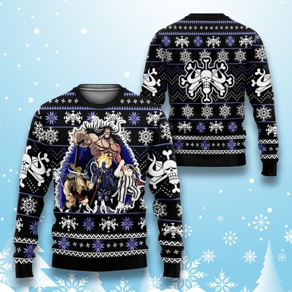One Piece Kaido Ugly Christmas Sweater