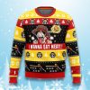 One Piece Luffy I Want To Eat Meat Ugly Christmas Sweater 5 One Piece Luffy I Want To Eat Meat Ugly Christmas Sweater