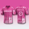 Oregon Ducks Breast Cancer Awareness Month 2025 Jersey