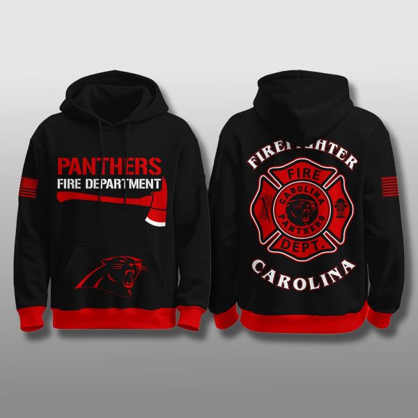 Panthers Firefighter Appreciation Month 2025 Hoodie
