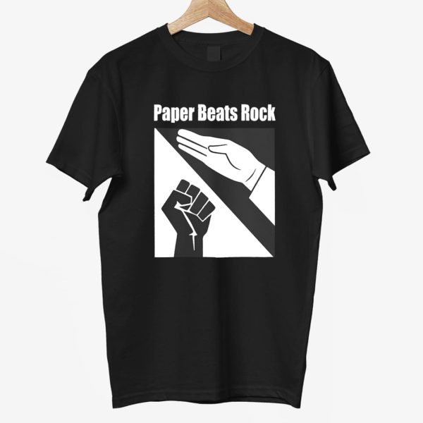 Paper Beats Rock Funny Shirt 7