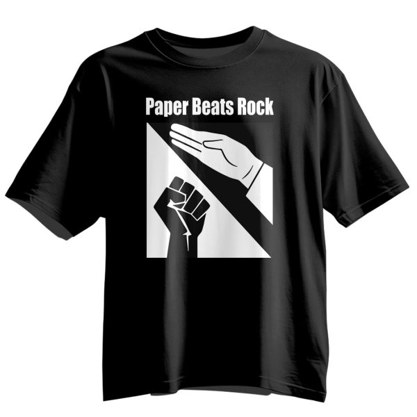 Paper Beats Rock Funny Shirt 9