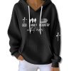 Patriotic God Family Country In That Order Waffle Hoodie 3