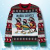 Penguin Waddle Service Christmas Ugly Sweater