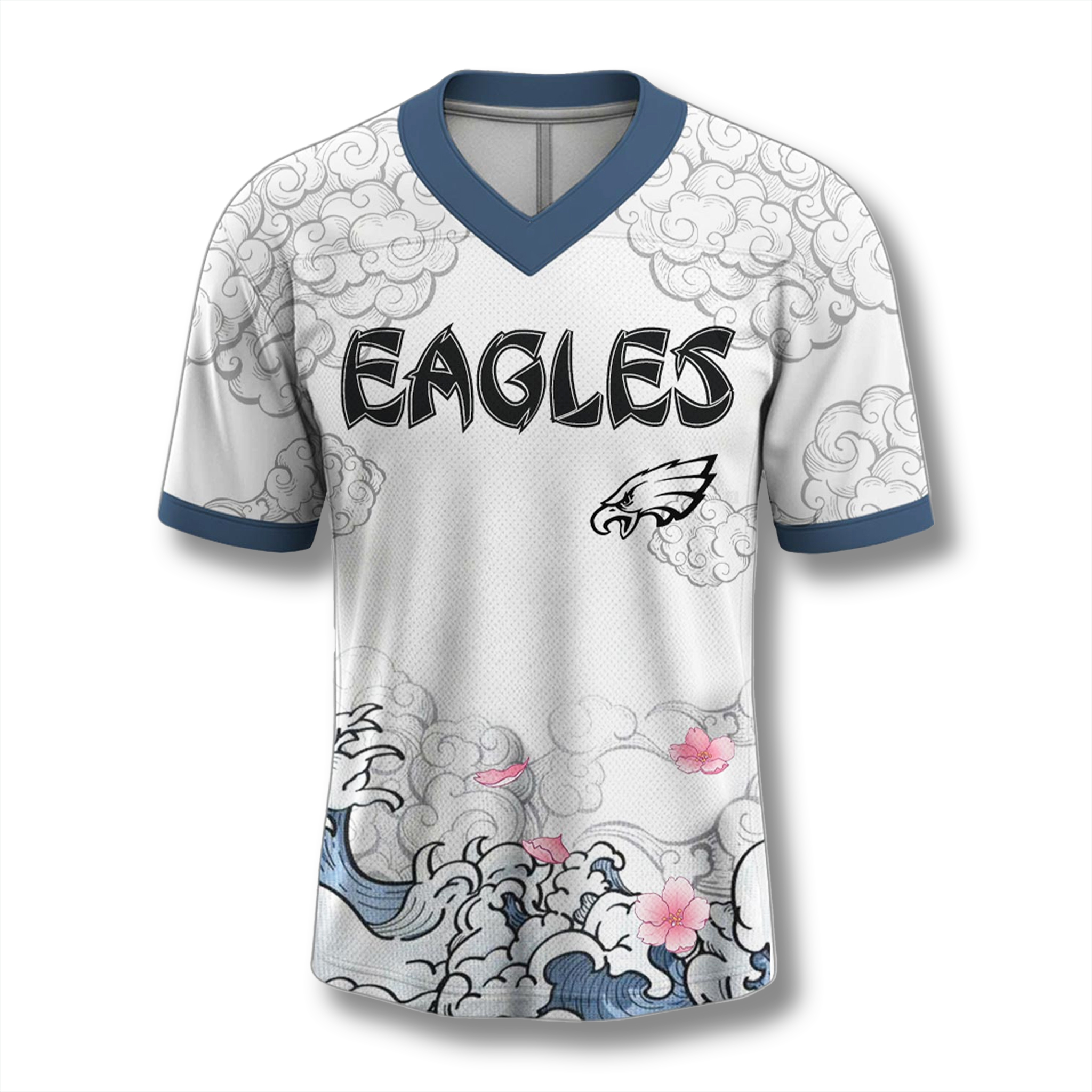 Philadelphia Eagles Japan Theme Jersey 2 Philadelphia Eagles Japan Theme Jersey