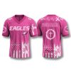 Philadelphia Eagles x Breast Cancer Awareness Pink Jersey 2025 1