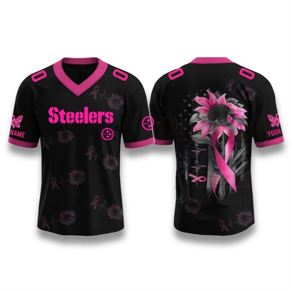 Pittsburgh Steelers Breast Cancer Month Jersey 2025 1