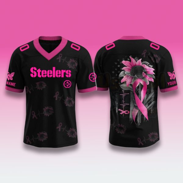 Pittsburgh Steelers Breast Cancer Month Jersey 2025