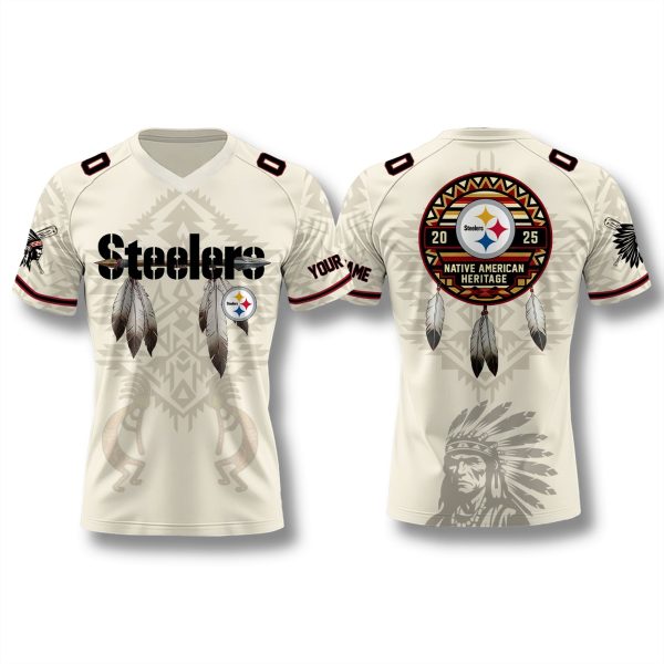 Pittsburgh Steelers Native American Heritage Month 2025 Jersey 1