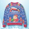 Ponyo Transforming Anime Ugly Christmas Sweater