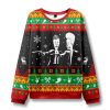 Pulp Fiction Beavis And Butthead Ugly Christmas Sweater