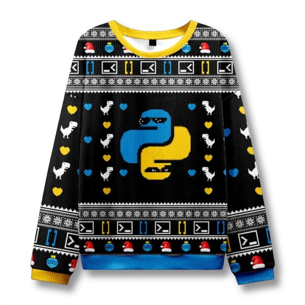 Python Programmer Ugly Christmas Sweater 2