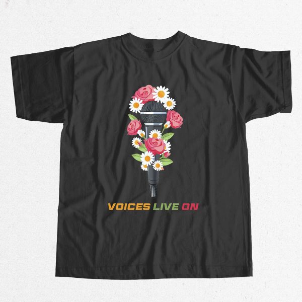 RIP Charlie Kirk Voice Live On Shirt 11