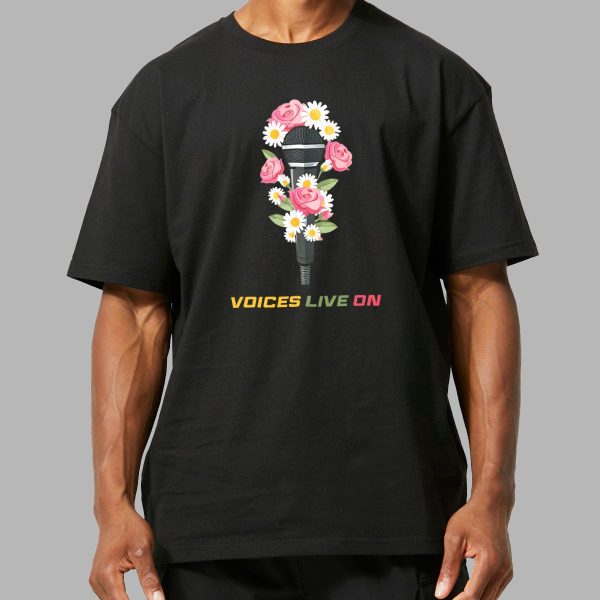RIP Charlie Kirk Voice Live On Shirt 4