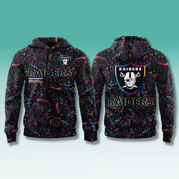 Raiders Crucial Catch Hoodie 2025 1