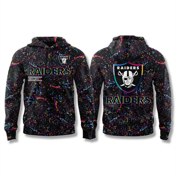 Raiders Crucial Catch Hoodie 2025