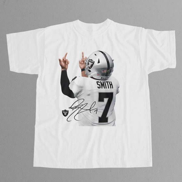 Raiders Geno Smith Middle Finger Shirt 11