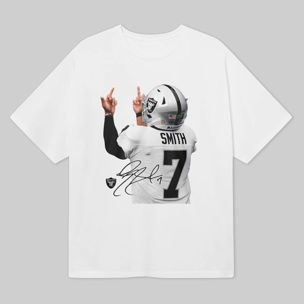 Raiders Geno Smith Middle Finger Shirt 26