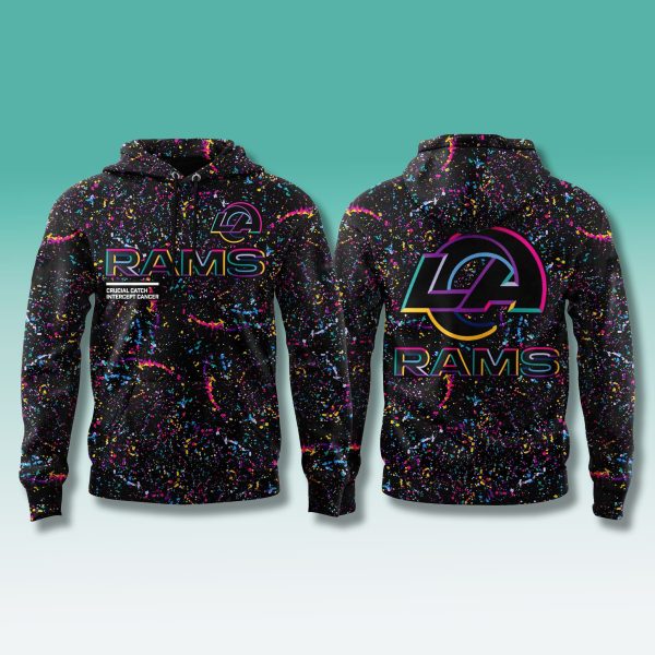 Rams Crucial Catch Hoodie 2025 1