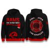 Rams Firefighter Appreciation Night 2025 Hoodie 1