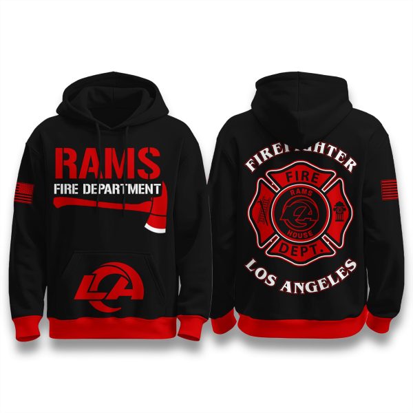 Rams Firefighter Appreciation Night 2025 Hoodie 1