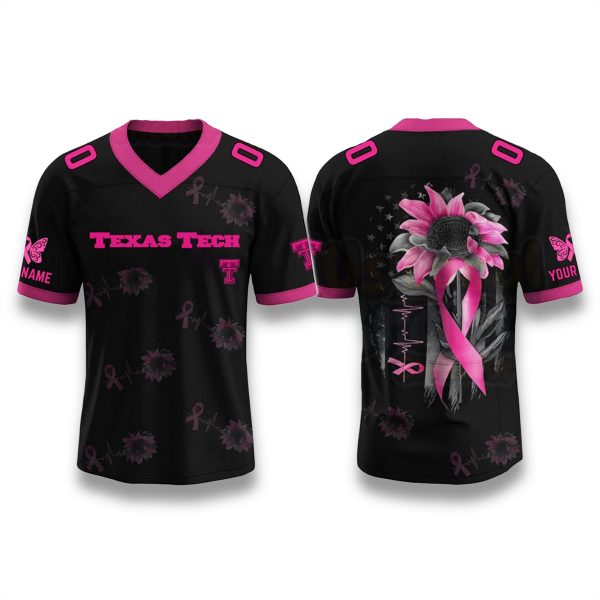Red Raiders Breast Cancer Awareness Month 2025 Jersey 1