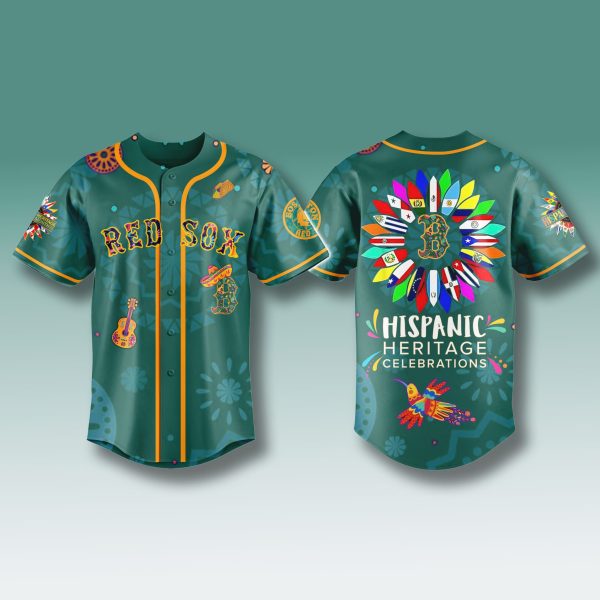 Red Sox Hispanic Heritage Month Jersey 2025 1