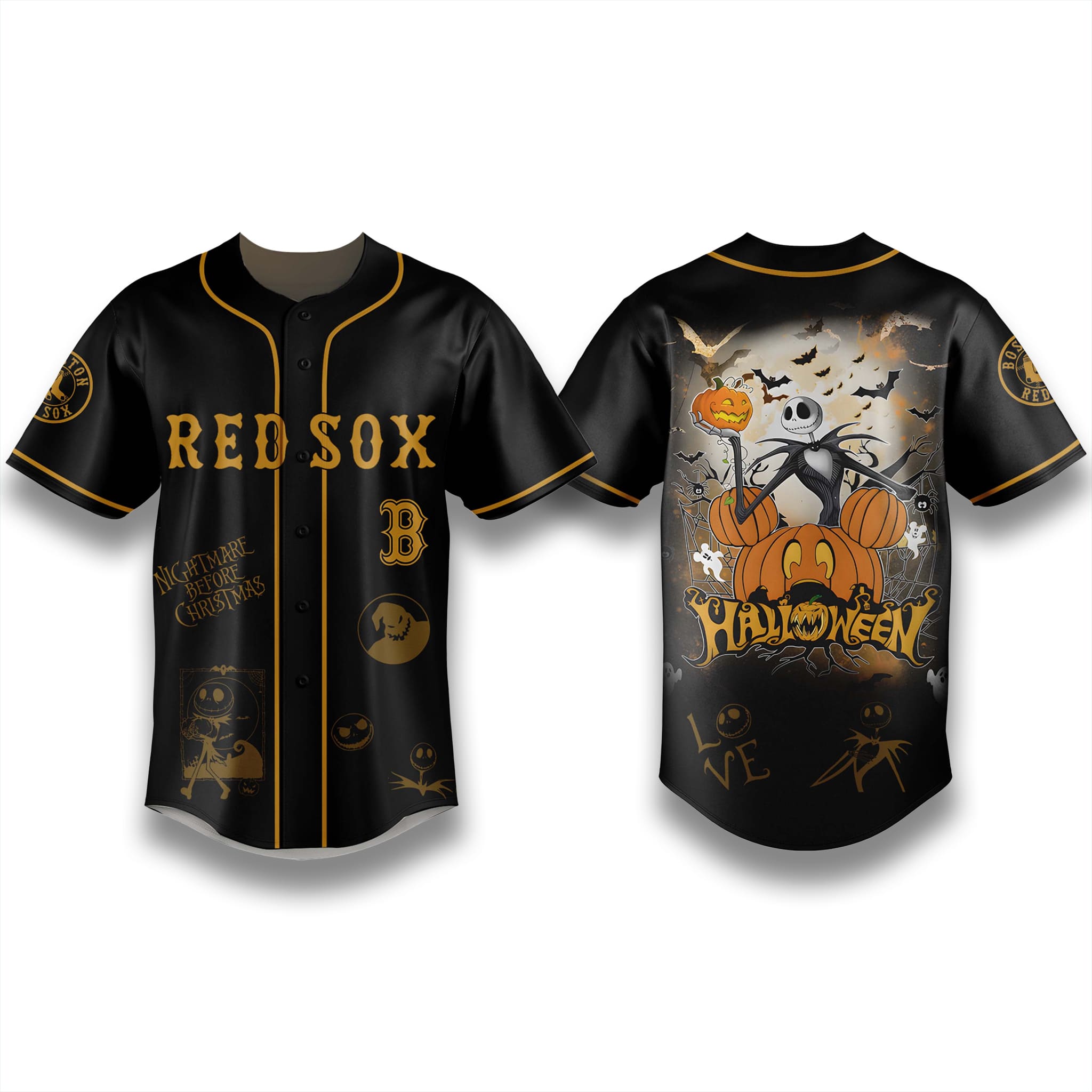 Red Sox x Nightmare Before Christmas 2025 Jersey Red Sox x Nightmare Before Christmas 2025 Jersey