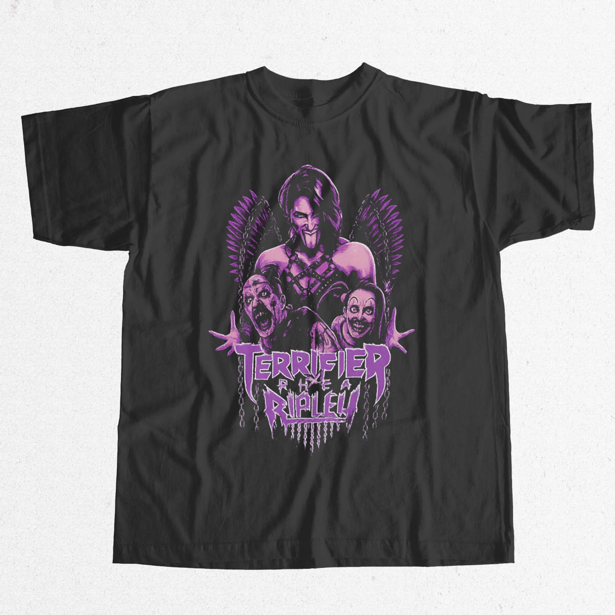Rhea Ripley x Terrifier Halloween Shirt 1 Rhea Ripley x Terrifier Halloween Shirt 1