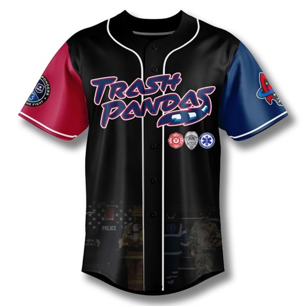 Rocket City Trash Pandas First Responders Night 2025 Jersey
