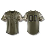 Rocket City Trash Pandas Salute to Service 2025 Camo Jersey