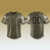 Rocket City Trash Pandas Salute to Service 2025 Camo Jersey