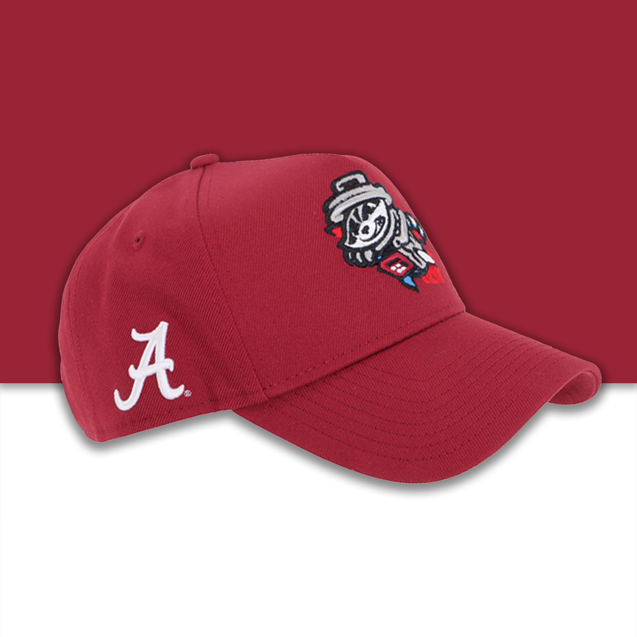 Rocket City Trash Pandas x Alabama Crimson Tide Hat 2025 Rocket City Trash Pandas x Alabama Crimson Tide Hat 2025