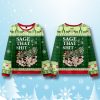 Sage That Shit Ugly Christmas Sweater 2