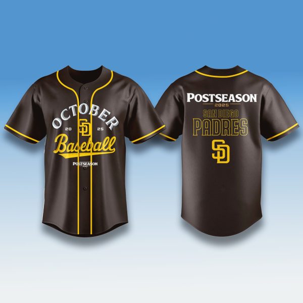 San Diego Padres Postseason October 2025 Jersey
