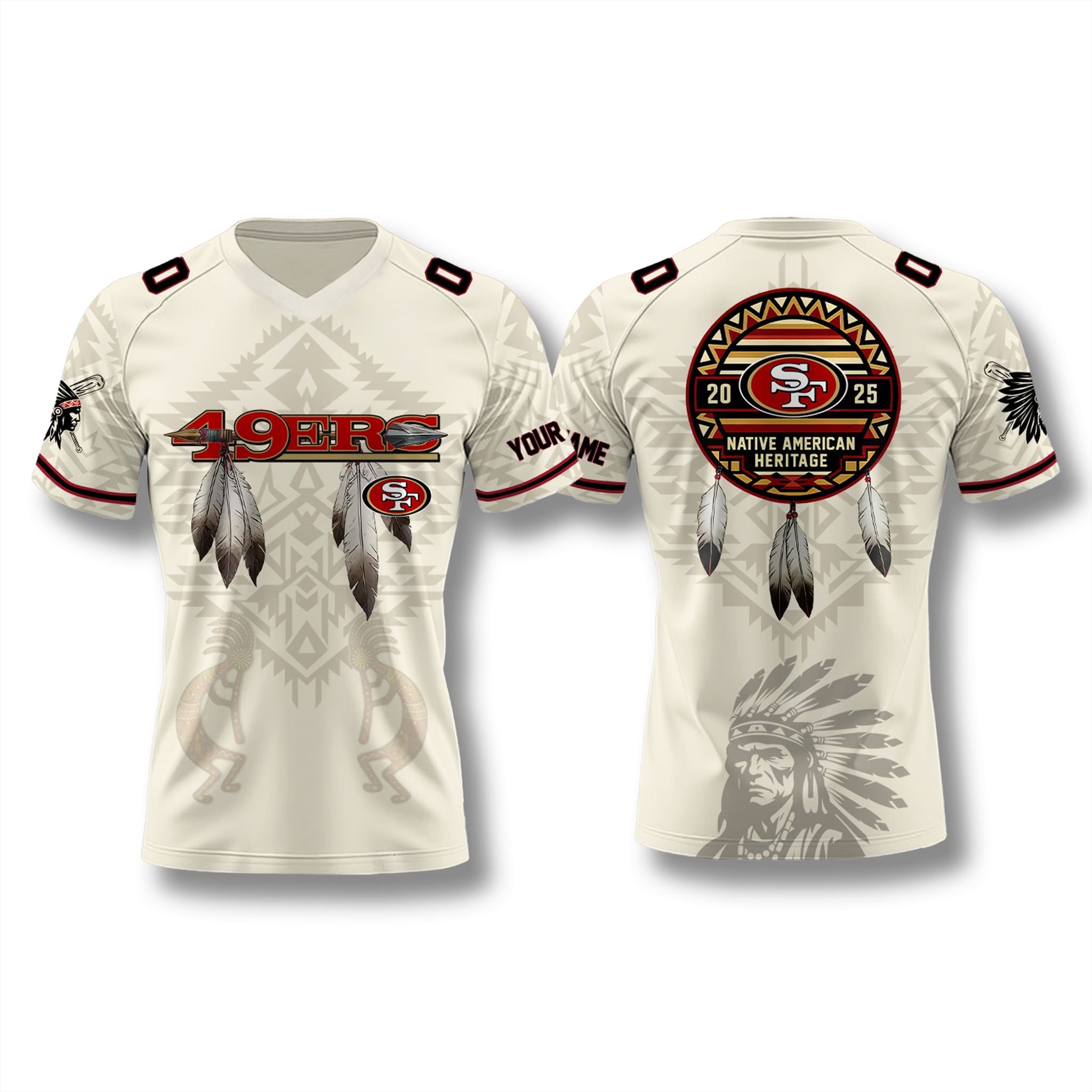 San Francisco 49ers x Native American Heritage Month Jersey 2025 San Francisco 49ers x Native American Heritage Month Jersey 2025