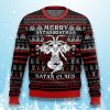 Satan Claus Merry Antichristmas Ugly Christmas Sweater