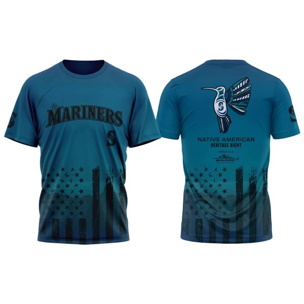 Seattle Mariners Native American Heritage 2025 Shirt Hoodie
