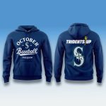 Seattle Mariners October Baseball 2025 Tridents Up Shirt