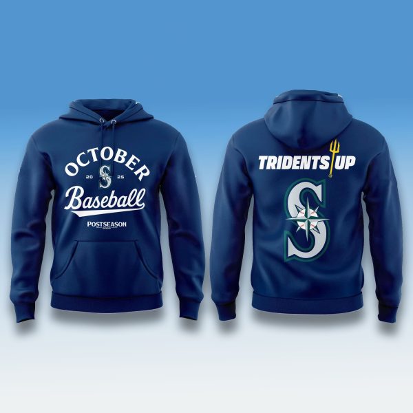 Seattle Mariners October Baseball 2025 Tridents Up Shirt Hoodie