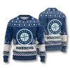 Seattle Mariners Vintage Ugly Christmas Sweater 2025 1