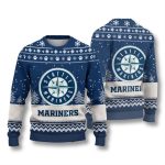 Seattle Mariners Vintage Ugly Christmas Sweater 2025