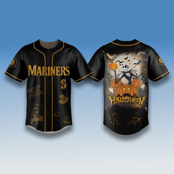 Seattle Mariners x Nightmare Before Christmas 2025 Jersey