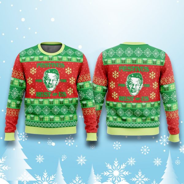 Seinfeld Festivus For The Rest of Us Christmas Ugly Sweater 2