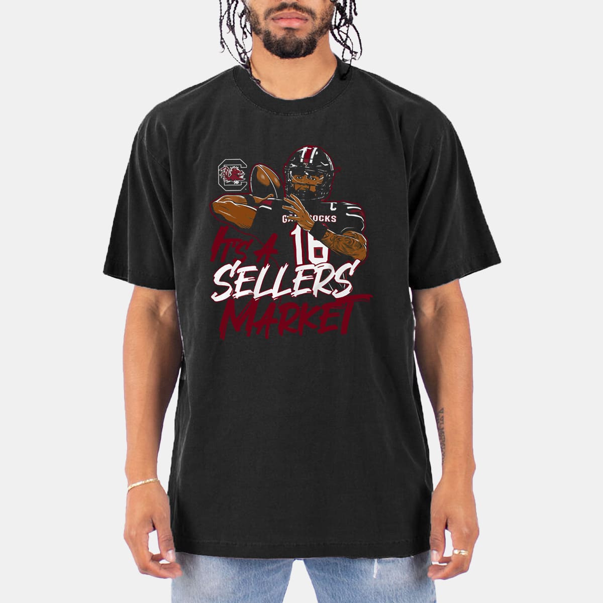 South Carolina Gamecocks Its A LaNorris Sellers Market Shirt 14 South Carolina Gamecocks Its A LaNorris Sellers Market Shirt 14