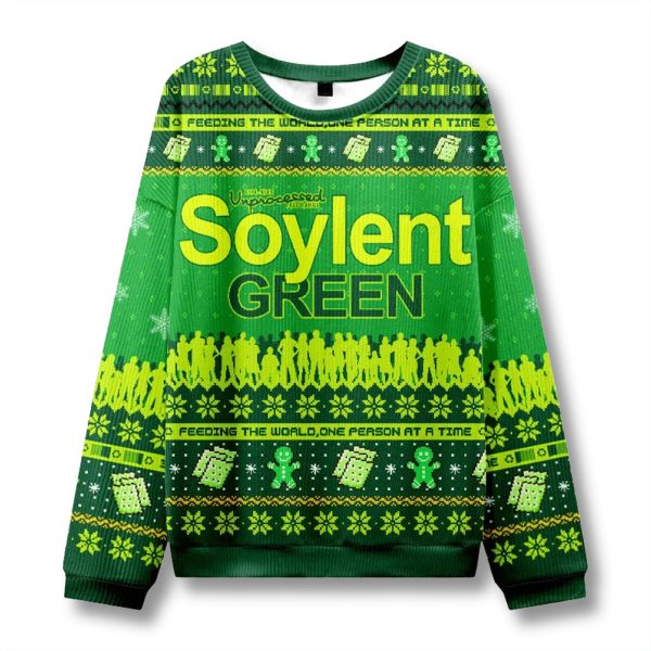 Soylent Green Ugly Christmas Sweater 2